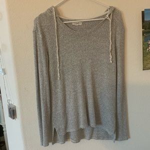 Gray Hooded sweater